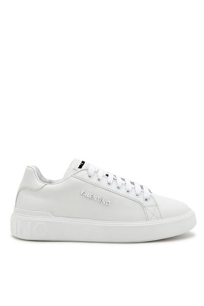 Valentino White Men's Leather Sneaker Rey