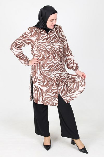Gelince Ayren Large Size Viscose Tunic