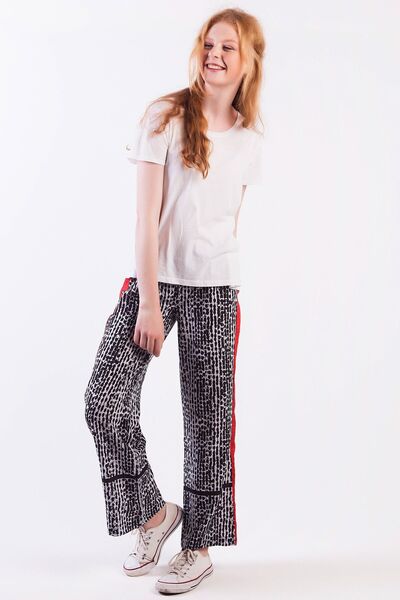 Akel Women's Mix Pants T8-398 5011A