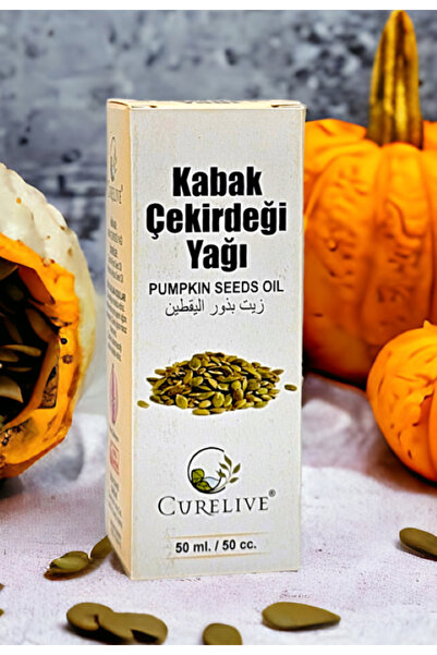 CURELIVE Kabak Çekirdek Yağı 50ml