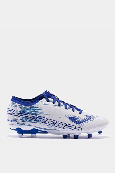 Joma Erkek Futbol Maç Krampon Supercopa 2302 White Royal Firm Ground Supw2302Fg