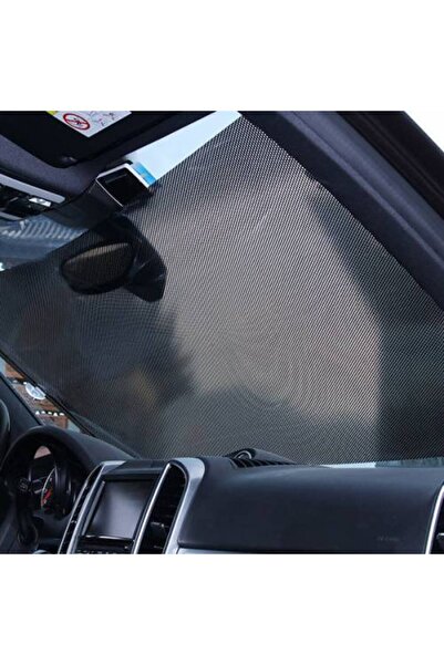 Polhammobile Polham Sürgülü Araç Içi Ön Cam Güneşlik Koruyucu Perde, 68x125 Cm Güneş Gölgeliği Perde