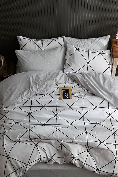 Ricco Lifes Atlas Double Duvet Cover Set (WITHOUT SHEET)