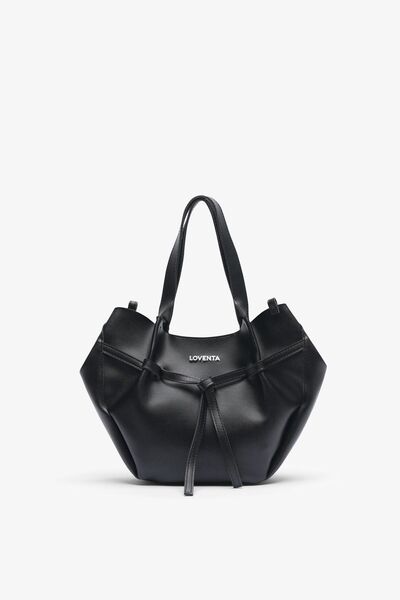 LOVENTA Black Mini Tote - Niesha S