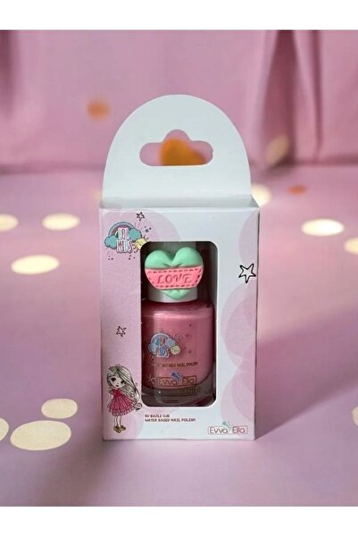 BALON HOME Çocuklara Özel Su Bazlı Oje, 9ml, Çeşitli Renk Seçenekleri İle + Y...