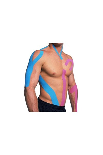 MAXİ Kinesiotape albastru, Kinesio Tape, Bandă pentru durere, Bandă pentru sp...