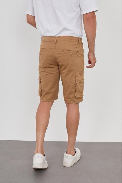 PASSWORD Men's Slim Fith Cargo Pocket - Şohrt Capri