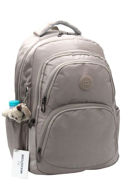 ms mixxstore Unisex Mink Water Repellent Satin Fabric - Μεγάλο Μέγεθος Ταξιδιωτική και Σχολική Τσάντα / 34600