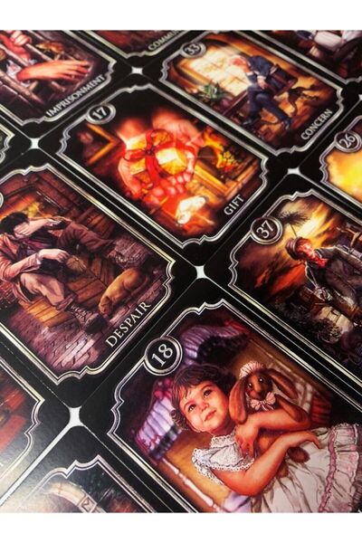 Isabella Tarot ve Yayıncılık Tarot Fın De Sıecle Kipper Destesi