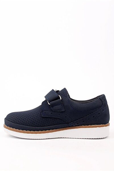ÖZCAN Erkek Çocuk Lacivert Süet Günlük Ayakkabı