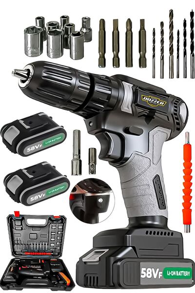 DOZZER Alman Seri 58 Vf 12 Ah Magnezyum Sargılı Motor Çelik Şanzuman 2 Akülü ...