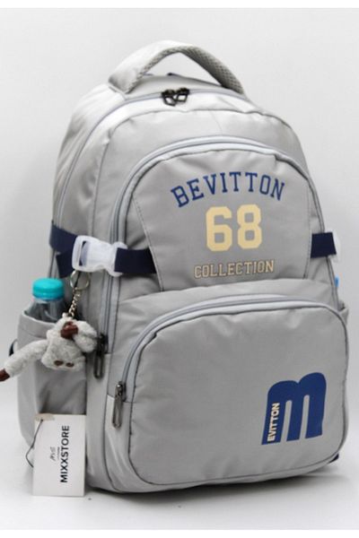 ms mixxstore Unisex Σατέν Υδατοαπωθητικό Ύφασμα μεγάλου μεγέθους Σακίδιο ταξιδιού και σχολική τσάντα / 3450