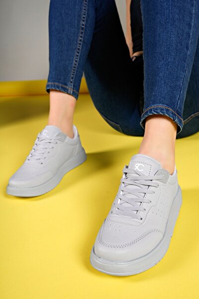 Riccon Glaweth Kadın Sneaker 0012158 Gri