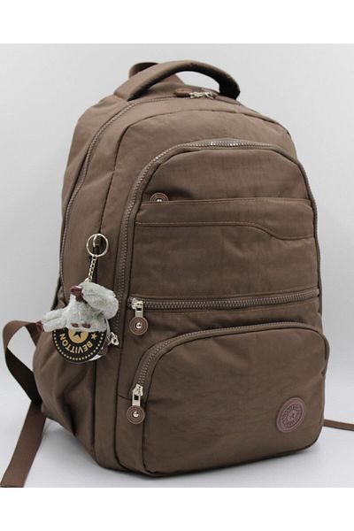 Bevitton Waterproof Fabric Unisex Mink Color Backpack / 2400