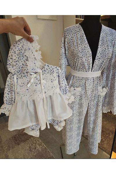 Tozpembebaby Mother's Dressing Gown and Baby Combo