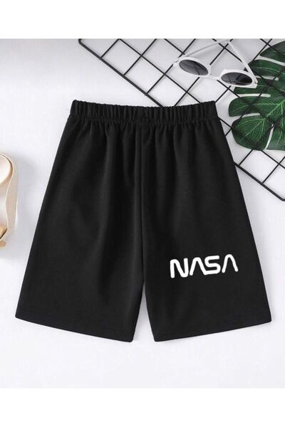 Koklonmoda Nasa Baskılı Şort