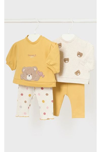 MAYORAL 4 Piece Set for Newborn Baby Girl