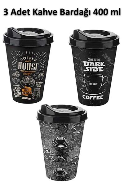 Miami Home 3-Piece Coffee Cup Coffee Cup with Lid Coffee Thermos