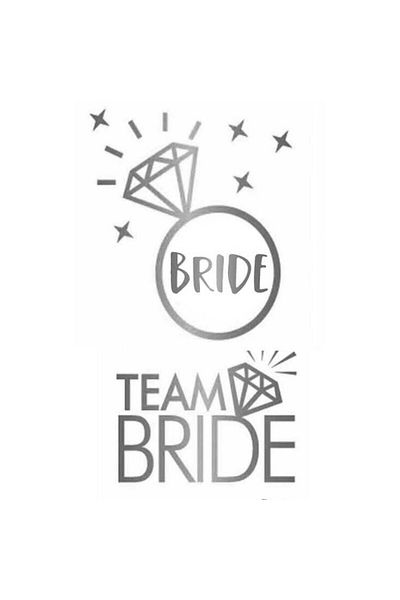 Hayaller Dükkanı TATTOO TEAM BRIDE ΑΣΗΜΕΝΙΟ ΦΟΥΣΚΩΜΕΝΟ ΦΟΥΣΚΩΜΕΝΟ PK:12-