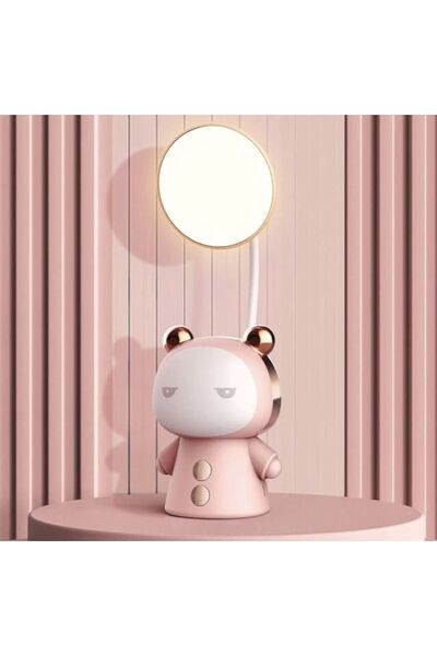 Sensoria Dekoratif Renk Değiştiren Sevimli Çocuk Odası Gece Lambası Masa Lamb...