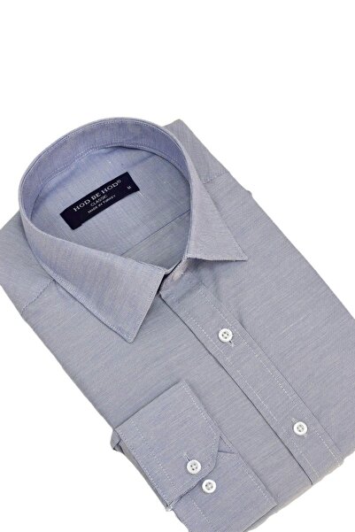 hodbehod Ανδρικό μακρυμάνικο κλασικό πουκάμισο - BGL-ST03860