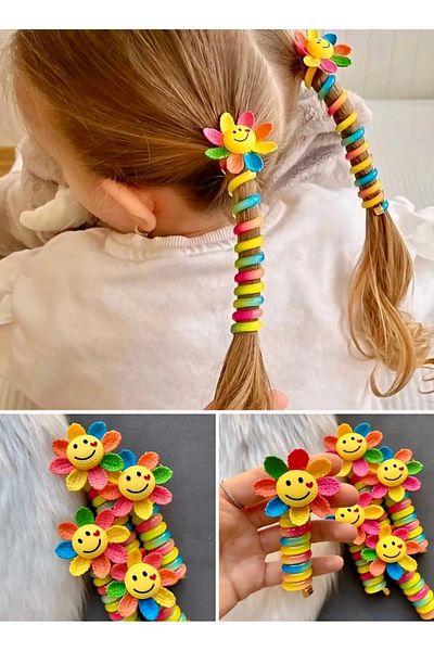safestore Spring Spiral Buckle for Girl - 2 Pieces Twisted Spiral Buckle