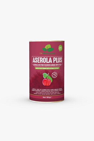 DRNATURAL Aserola Plus Acerola Ekstresi Içeren Karışık Bitki Tozu 150 Gr.