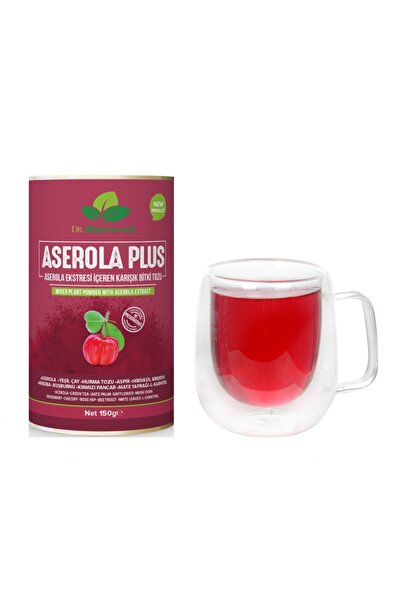 DRNATURAL Aserola Plus Acerola Ekstresi Içeren Karışık Bitki Tozu 150 Gr.