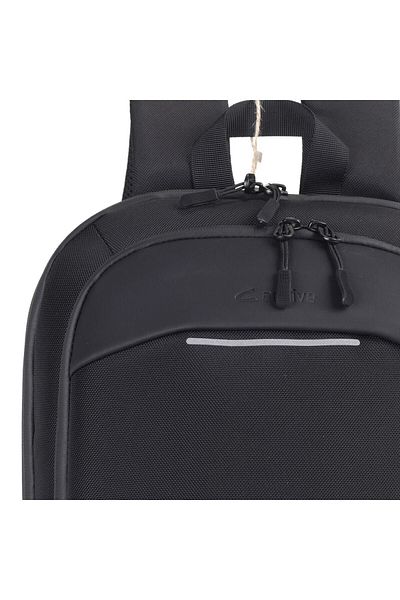 CACTİVE Rucsac pentru bărbați cu compartiment pentru laptop, țesătură Oxford 8620 negru