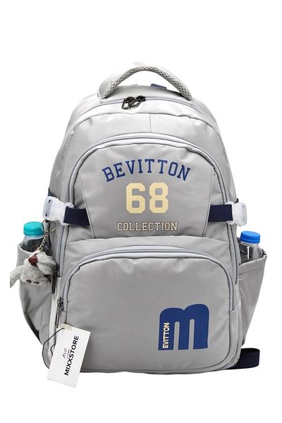 ms mixxstore Unisex Σατέν Υδατοαπωθητικό Ύφασμα Μεγάλου Μεγέθους Ταξιδιωτική Σακίδιο και Σχολική Τσάντα / 345