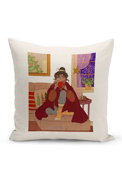 Bertille Home Bohemian Series Double Sided Digital Printed Throw Pillow Case (Bohemian Cushion Cover)