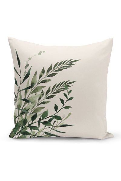 Bertille Home Κάλυμμα μαξιλαριού ριχτάρι διπλής όψης σειράς λουλουδιών (κάλυμμα μαξιλαριού)