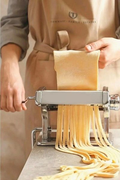 Reoona 150 mm Noodle Pasta Making Cutting Machine - Dough, Lazagne, Spaghetti and Raviolli