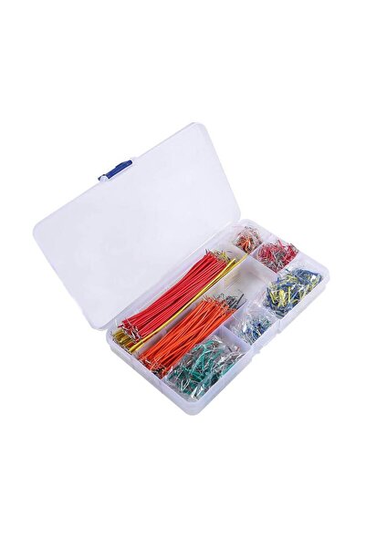 Koodmax 840 Adet 14 Boy Breadboard Jumper Uçları Açık Kesilmiş Tel Kablo (14 farklı Boy 60 ar adet)