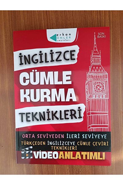 Genel Markalar B1-b2-c1-c2 Seviye Ingilizce Cümle Kurma Teknikleri (VİDEO DERSLER KİTAP)