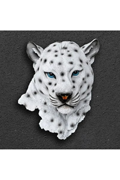 Lina Art hediyelik Dekoratif Duvar Heykeli Kaplan Kafası, Biblo