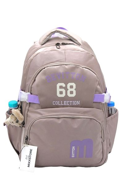 ms mixxstore Unisex Σατέν Υδατοαπωθητικό Ύφασμα Μεγάλου Μεγέθους Ταξιδιωτική Σακίδιο και Σχολική Τσάντα / 345