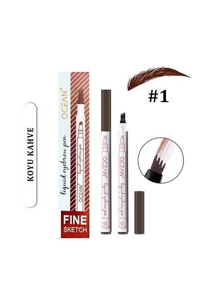 Ocean Eyebrow Styling Pen - Permanent Liquid