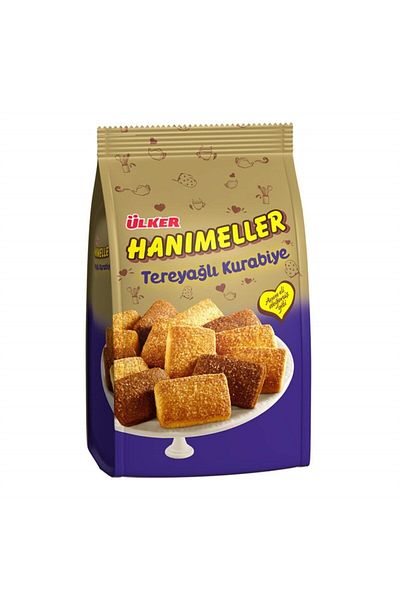 Ülker Buttered Honeysuckle Cookies - 152 Gr