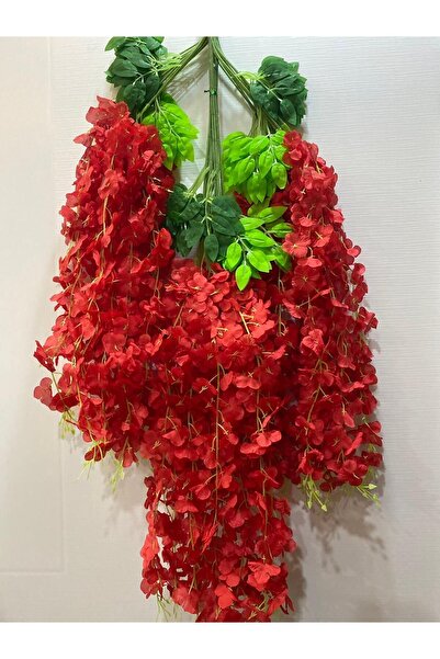 Smargat 6 Adet Yapay Çiçek Akasya 80 Cm 3 Sarkan Dallı 6 Adet Bağ