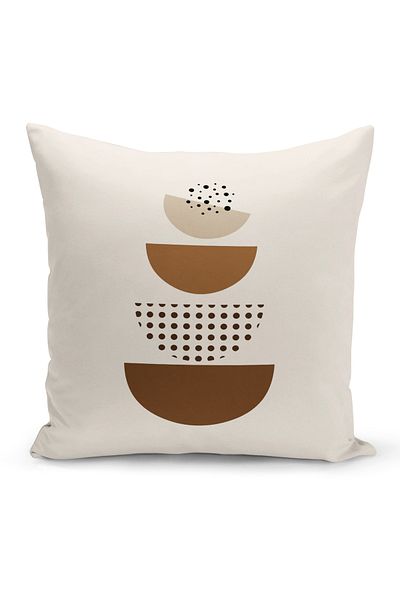 Bertille Home Σειρά Minimalist Digital Printed Κάλυμμα μαξιλαριού διπλής όψης