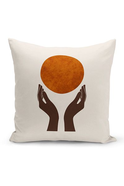 Bertille Home Σειρά Minimalist Digital Printed Κάλυμμα μαξιλαριού διπλής όψης