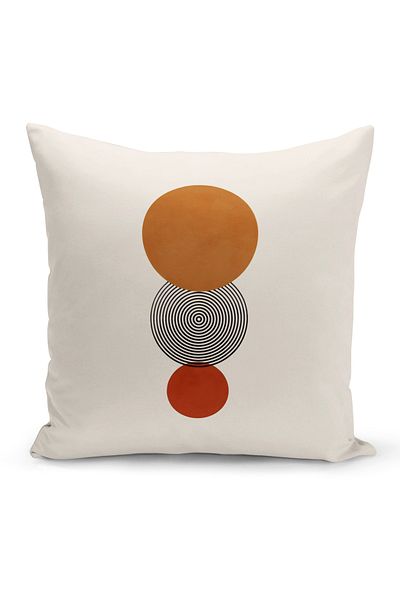 Bertille Home Σειρά Minimalist Digital Printed Κάλυμμα μαξιλαριού διπλής όψης