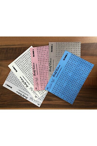 giftpuffy 3 Adet Kumbarasını Kendi Yapmak Isteyenlere Hedefli Sticker Pembe