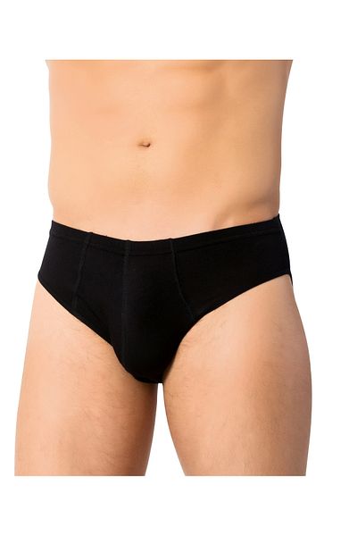 by İGP Men's Slip Panties - Black Bamboo, Soft Fabric, Comfortable Design