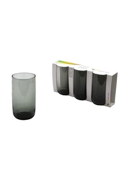 Paşabahçe Iconic Series Soft Drink Glasses Gray Color 6pcs 365 Cc