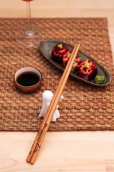 sin istanbul White Mini Ghost Chopstick Holder
