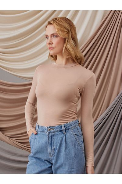 Femple Modest Χρώμα δέρματος Hijab Full Body - Μακρυμάνικο Layer
