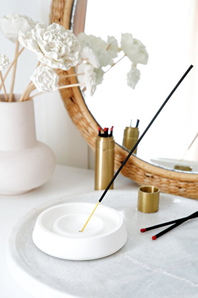 sin istanbul Minimal Palo Santo Tütsülük Beyaz