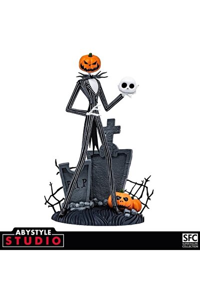ABYstyle NIGHTMARE BEFORE XMAS - Figurine " Jack scary smiling face " ABYFIG133